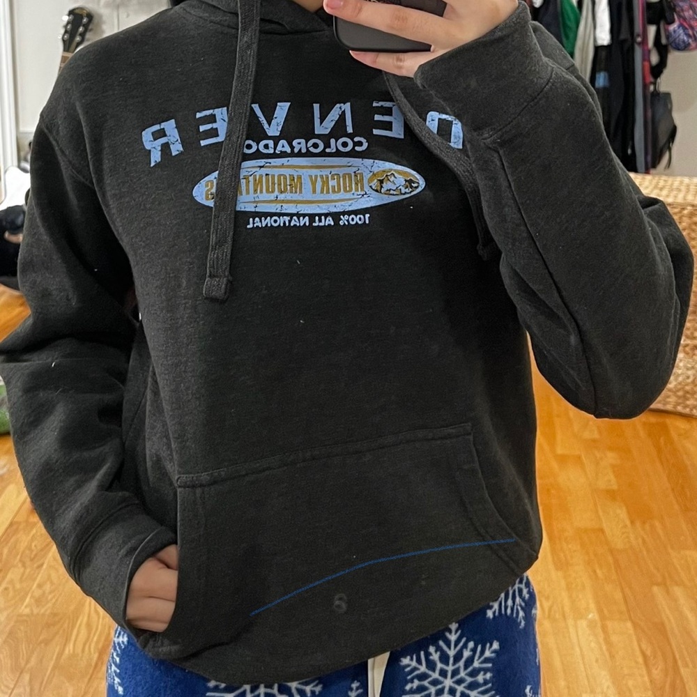 Grey Denver hoodie